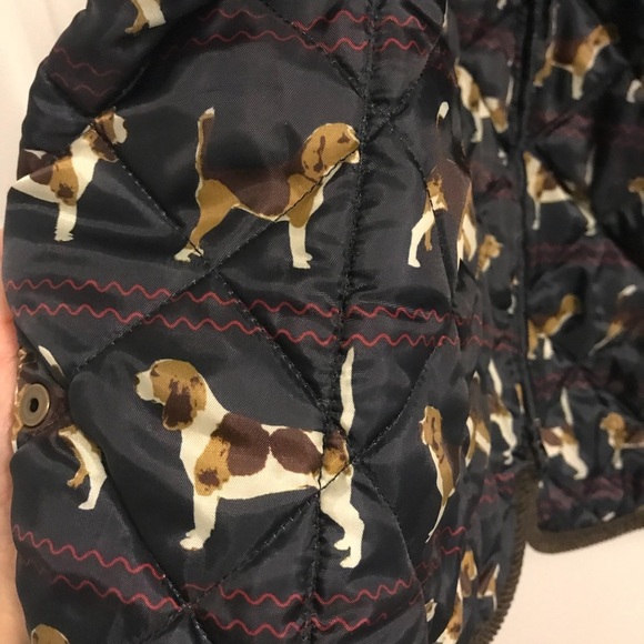 RARE Barbour dog print jacket - Picture 5 of 7